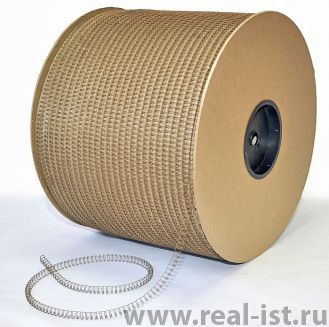 Пружины в бобинах, 6,4мм (1/4), 45 л., 80000 петель, бронза, шаг 3:1