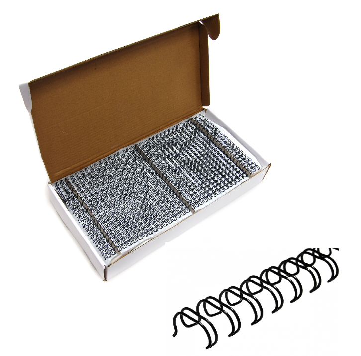 На склад поступили металлические пружины для переплета в нарезке и в бобинах.