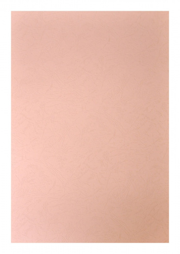 Обложки для переплета картонные, текстура кожа, 230г/м2, А3, розовый