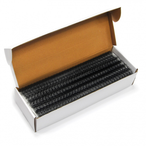 Пружины металлические, А4, 9,5мм (3/8"), черные, 100 шт. в упаковке