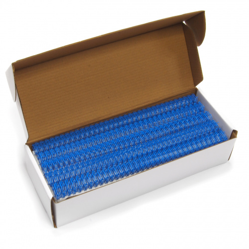 Пружины металлические, А4, 11,1мм (7/16"), синие, 100 шт. в упаковке