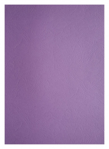 Обложки для переплета картонные, текстура кожа, 230г/м2, А3, фиолетовый