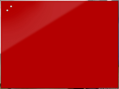 Доска настенная, Lux,  40х  60см, S040060 красный (031)
